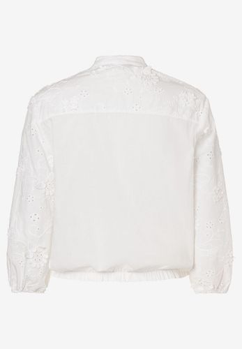 MORE & MORE Spitzenbluse offwhite Frühjahrs-Kollektion