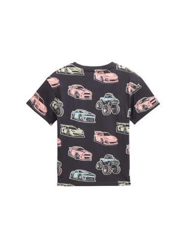 TOM TAILOR Oversize T-Shirt mit Allover-Print