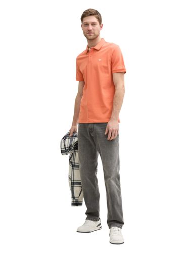 TOM TAILOR Piqué Poloshirt aus Baumwolle