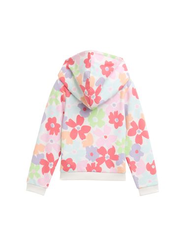 TOM TAILOR Hoodie Sweatjacke mit Blumenmuster