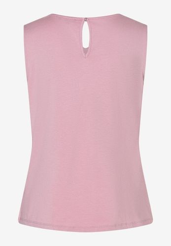 MORE & MORE Paillettentop soft candy rose