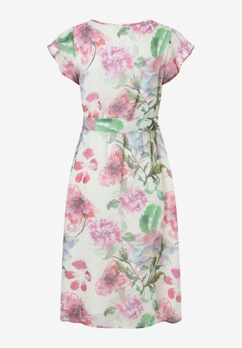 MORE & MORE Chiffonkleid Flowerprint