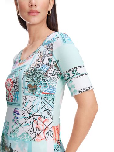 MARC CAIN Bedrucktes Shirt