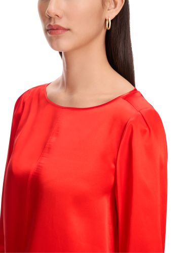 MARC CAIN Feminine Bluse in reiner Seide