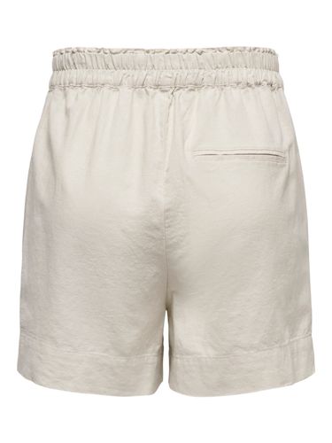 ONLY ONLY ONLTOKYO HW LINEN BLEND SHORTS PNT NOOS