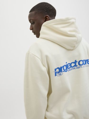 JACK & JONES JACK&JONES JCOUNION PRINT SWEAT HOOD NOOS