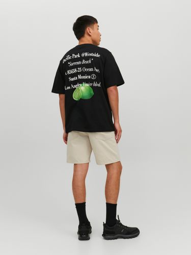 JACK & JONES JACK&JONES JORGROCERY TEE SS CREW NECK