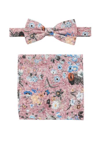 PRINCE BOWTIE Set Fliege+Tuch flower