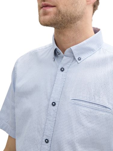 Regular Fit Kurzarmhemd aus Baumwolle