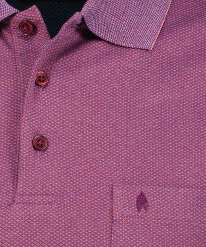 RAGMAN Softknit-Polo "Fischernetz"