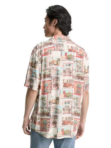 TOM TAILOR Regular Fit Kurzarmhemd im Hawaii-Look