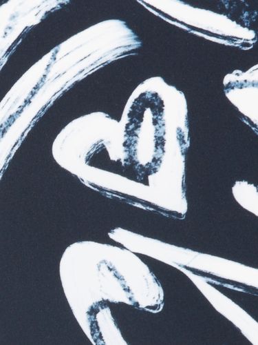 FRAPP Hose lang weites Bein Druck