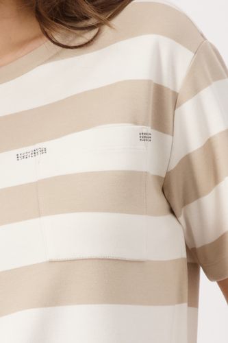 MONARI T-Shirt, camel ringel