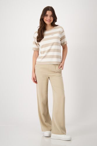 MONARI T-Shirt, camel ringel
