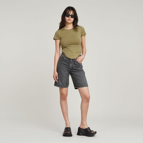 G-STAR Viktoria Bermuda Short clean edge wmn