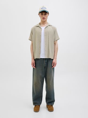 JACK & JONES JORCOBA STRIPE RESORT SHIRT SS SN