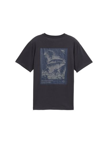 TOM TAILOR T-Shirt mit Print am Rücken