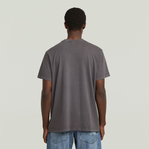 G-STAR Overdyed center chest loose r t