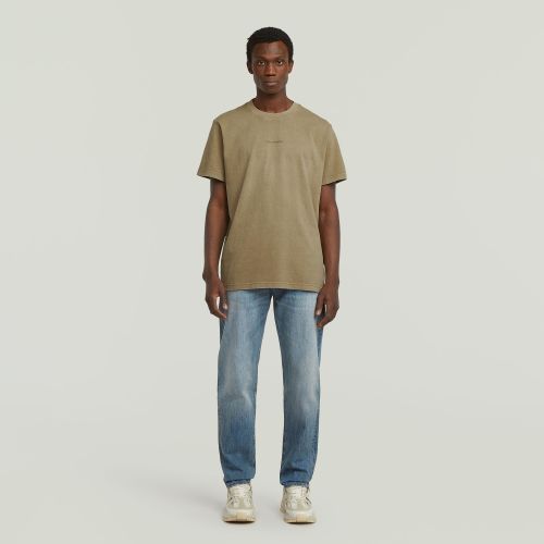 G-STAR Overdyed center chest loose r t