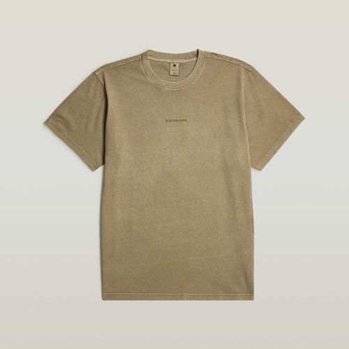 G-STAR Overdyed center chest loose r t