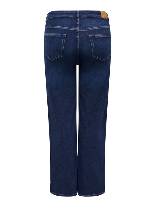 ONLY CARMAKOMA CARWILLY HW WIDE JEANS CRO NOOS
