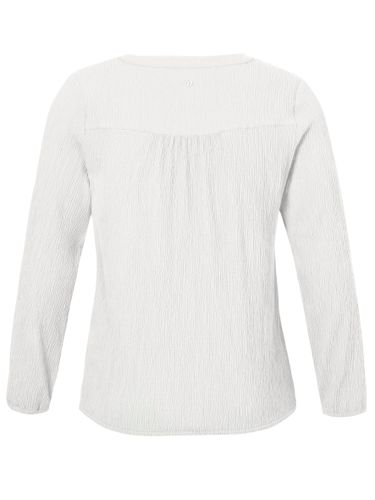 FRAPP Bluse V-Ausschnitt 1/1 Arm