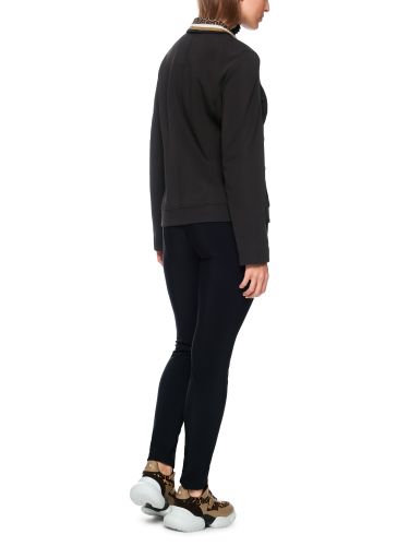 Einreihiger Blazer aus Beaver