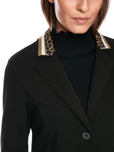 Einreihiger Blazer aus Beaver