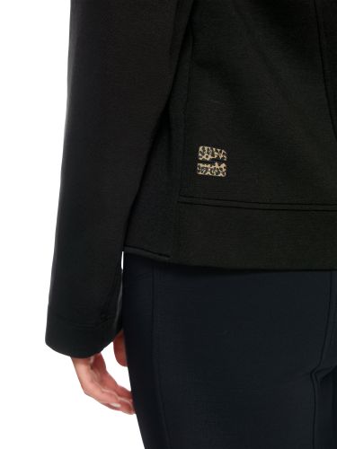 Einreihiger Blazer aus Beaver