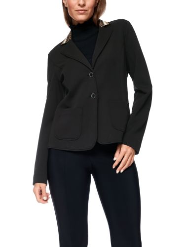 Einreihiger Blazer aus Beaver