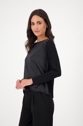 MONARI Bluse, schwarz