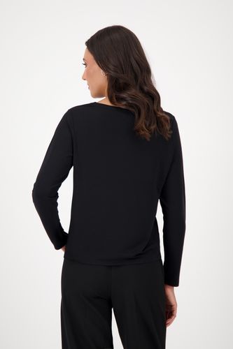 Bluse, schwarz
