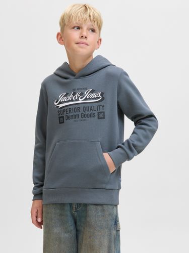 JACK & JONES JJELOGO SWEAT HOOD 2 COL 25/26 NOOS JNR