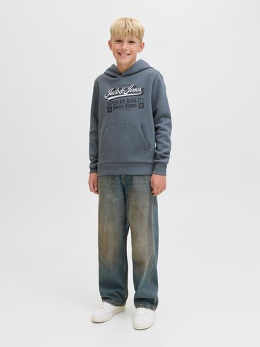 JACK & JONES JJELOGO SWEAT HOOD 2 COL 25/26 NOOS JNR