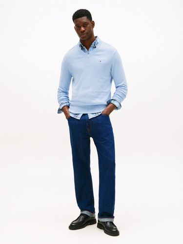 TOMMY HILFIGER PIMA ORG CTN CASHMERE V NECK