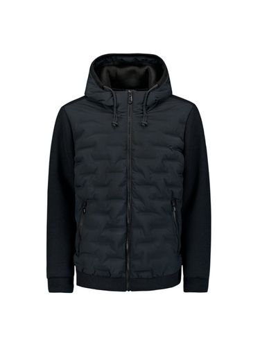 Jacket Short Fit Sealed Hooded Knitted Mix