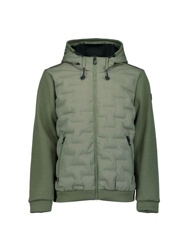 Jacket Short Fit Sealed Hooded Knitted Mix