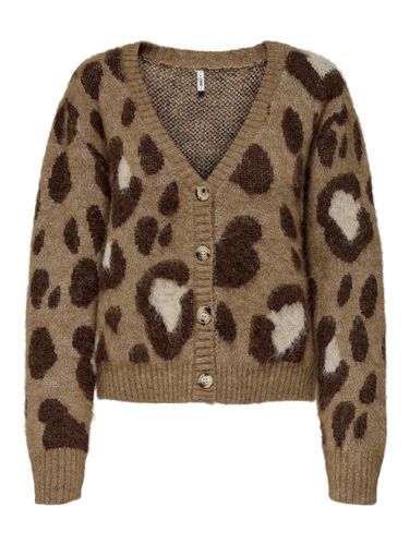 ONLY ONLEDELIE LIFE LS JQ CARDI V-NECK KNT
