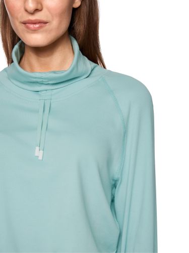 Langarmshirt mit Rollkragen & Tunnelzug
