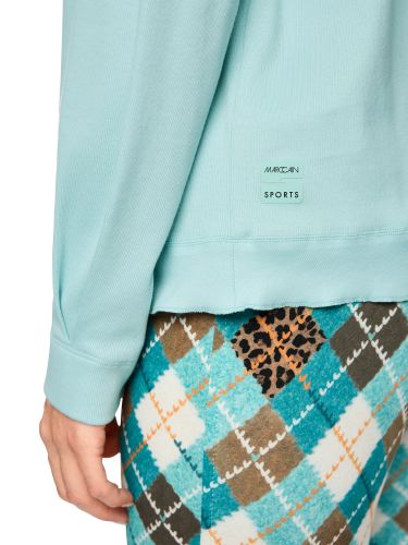 Langarmshirt mit Rollkragen & Tunnelzug