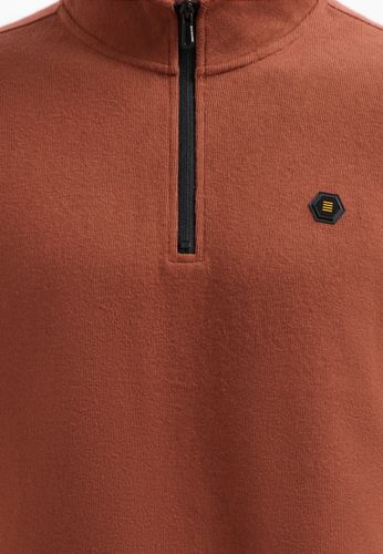 NO EXCESS Sweater Half Zip Soft Rib Relaxed fit