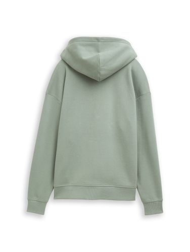 TOM TAILOR Oversize Hoodie Sweatshirt mit Reißverschluss