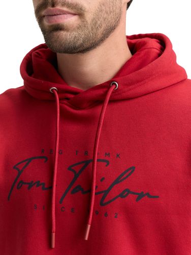 TOM TAILOR Hoodie Sweatshirt mit Logo-Print