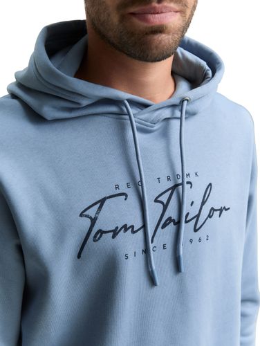 TOM TAILOR Hoodie Sweatshirt mit Logo-Print