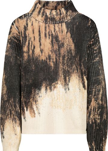 MONARI Pullover, whisky gemustert