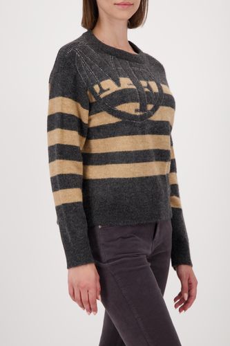 MONARI Pullover, anthra melange