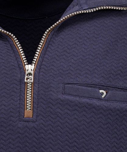 Sweatshirt mit Stehkragen