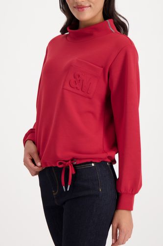 MONARI Sweatshirt, chimney red