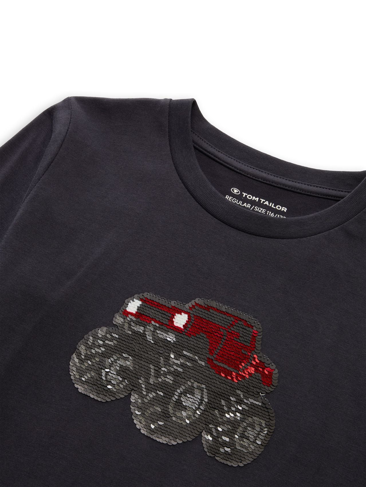 TOM TAILOR Langarmshirt mit Wendepailletten