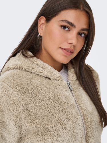 ONLY CARMAKOMA CARNEWANNA CONTACT SHERPA JCKT OTW NOOS